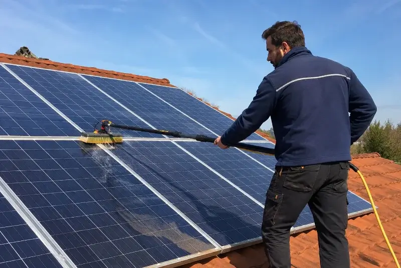 Nettoyage et entretien de panneaux solaires à Lauwin-Planque